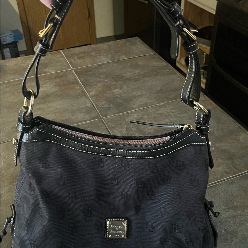 Dooney & Bourke Navy Blue Shoulder Bag